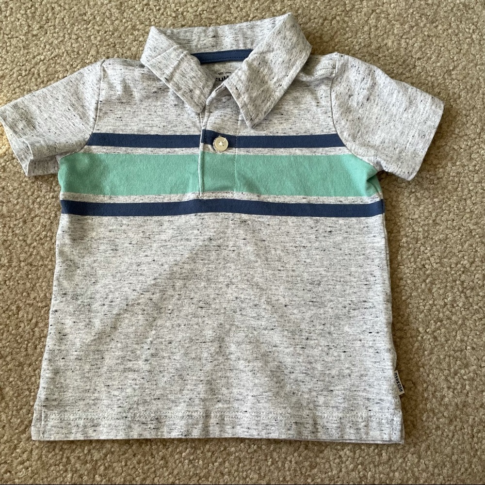 Carter’s Baby Short Sleeve Polo Shirt 9-12 Months